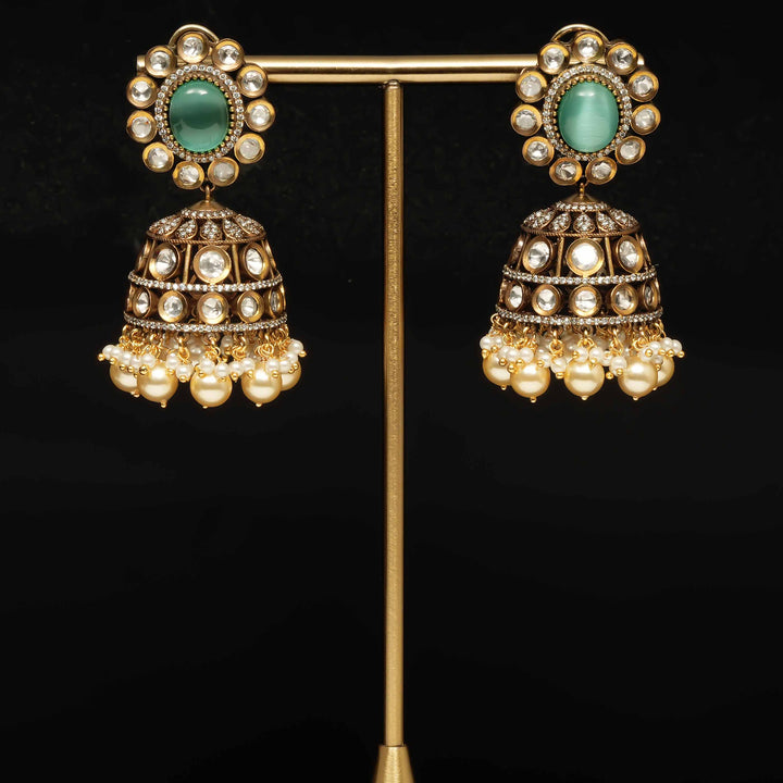 Victorian Jhumka Earrings