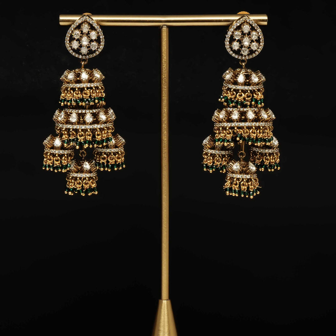 Victorian Jhumka Earrings
