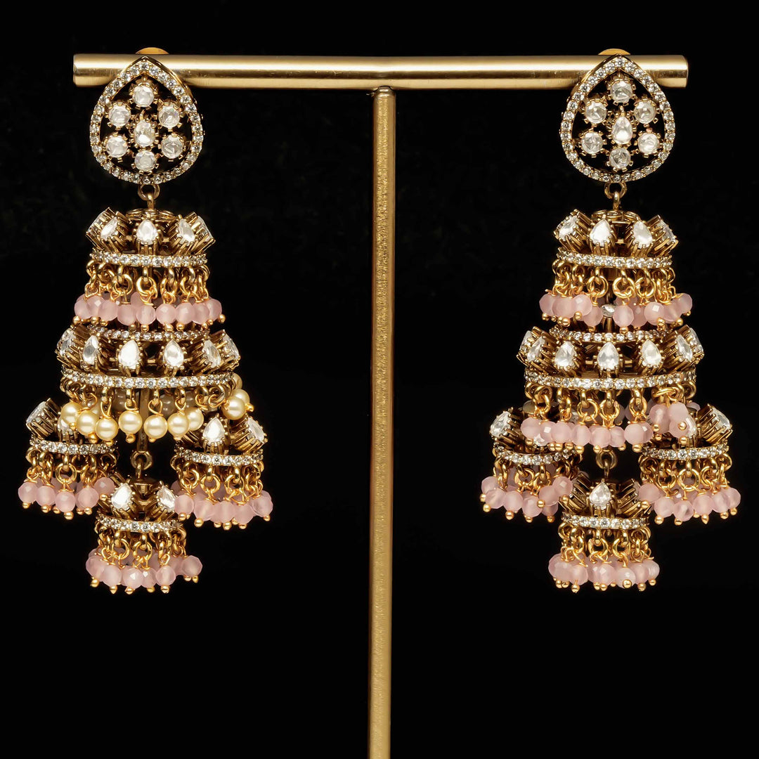 Victorian Jhumka Earrings