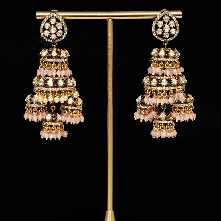 Victorian Jhumka Earrings