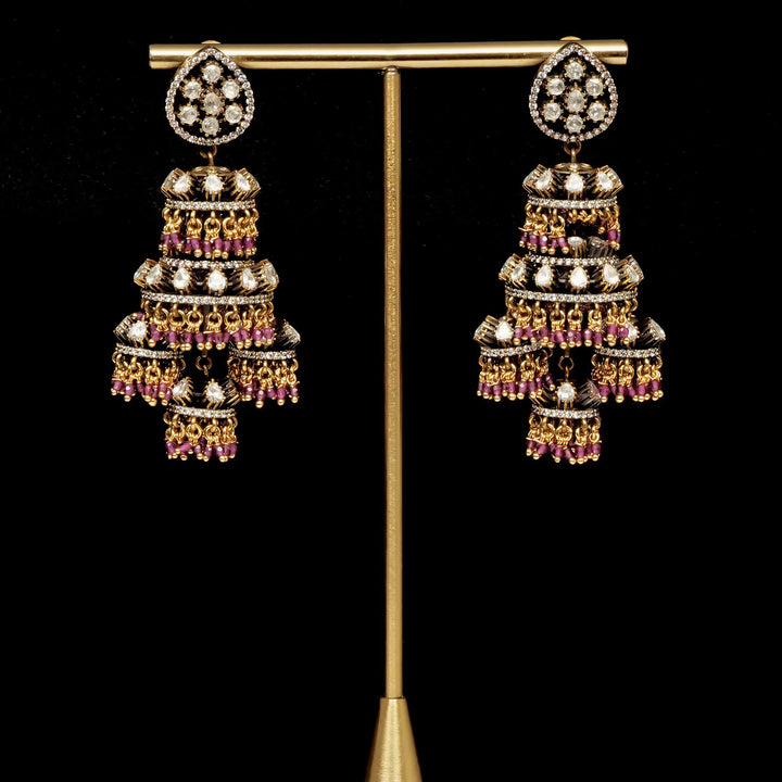 Victorian Jhumka Earrings