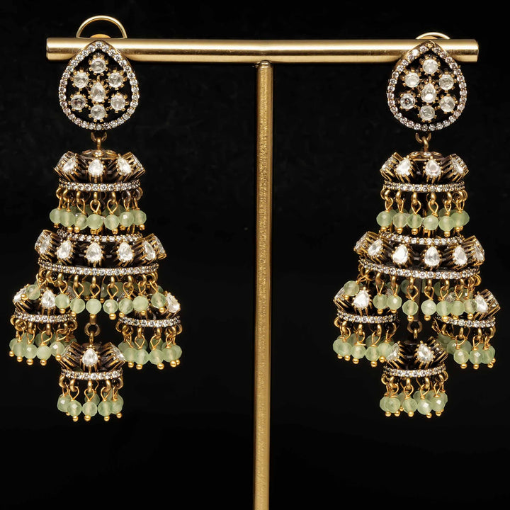 Victorian Jhumka Earrings