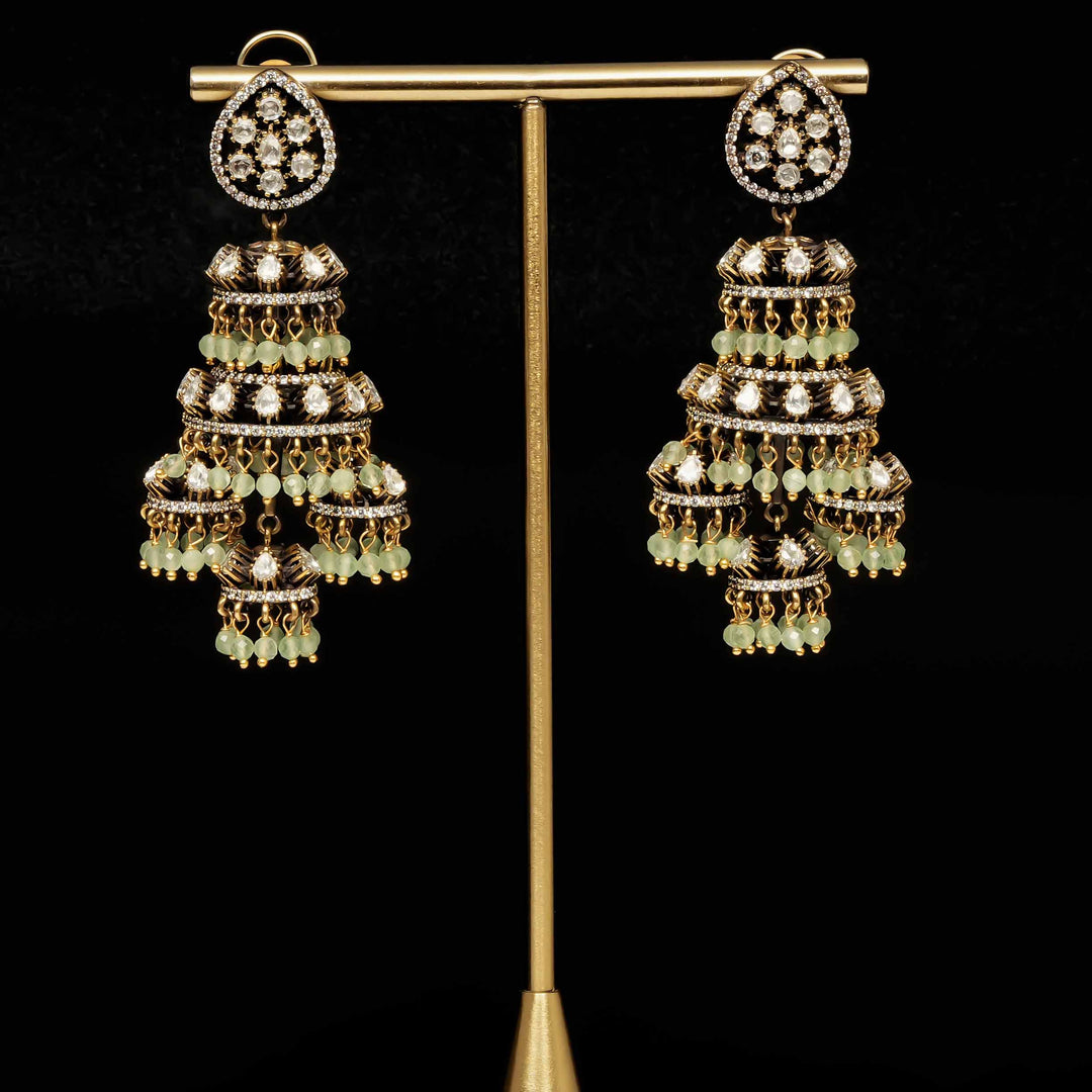 Victorian Jhumka Earrings