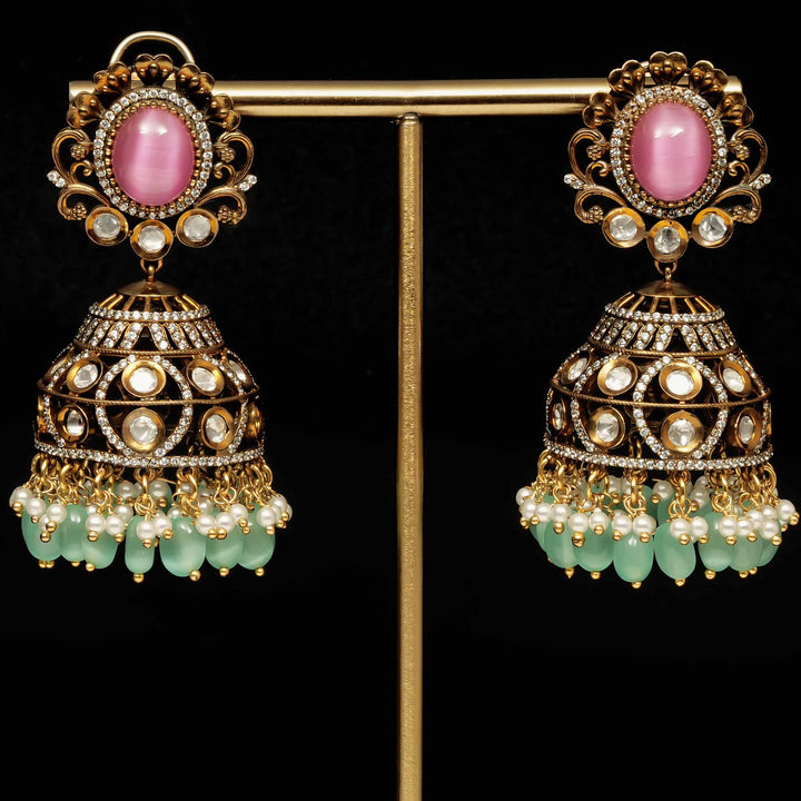 Victorian Jhumka Earrings
