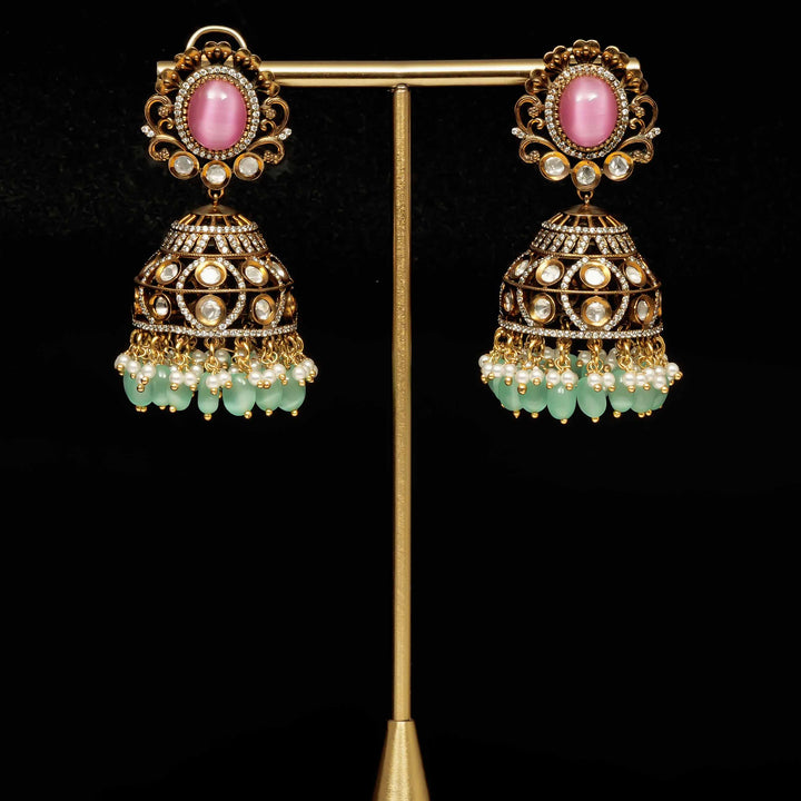 Victorian Jhumka Earrings