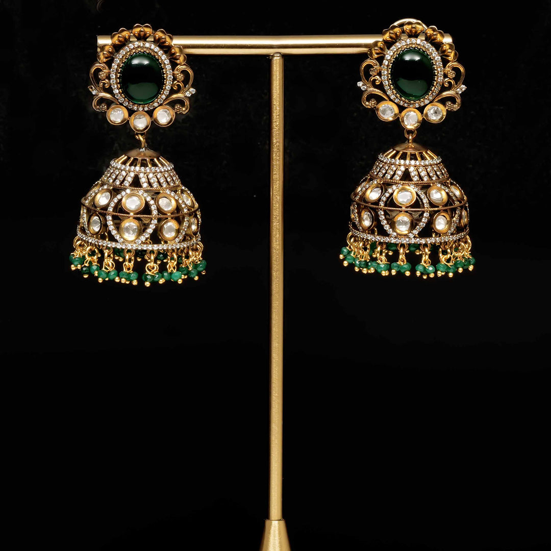 Victorian Jhumka Earrings