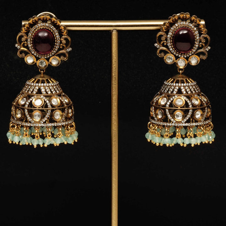 Victorian Jhumka Earrings