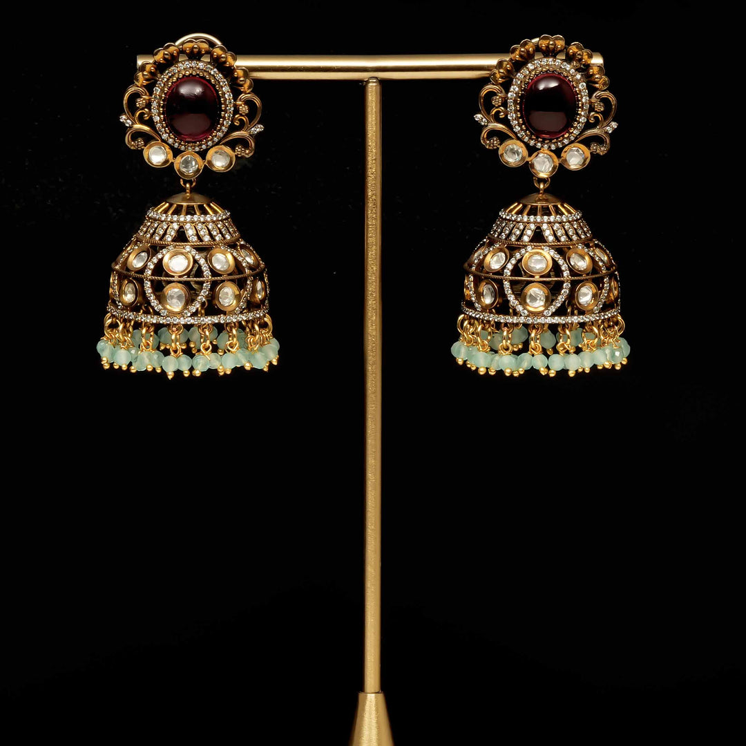Victorian Jhumka Earrings