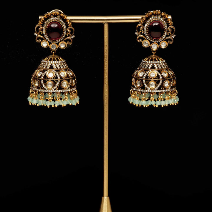 Victorian Jhumka Earrings