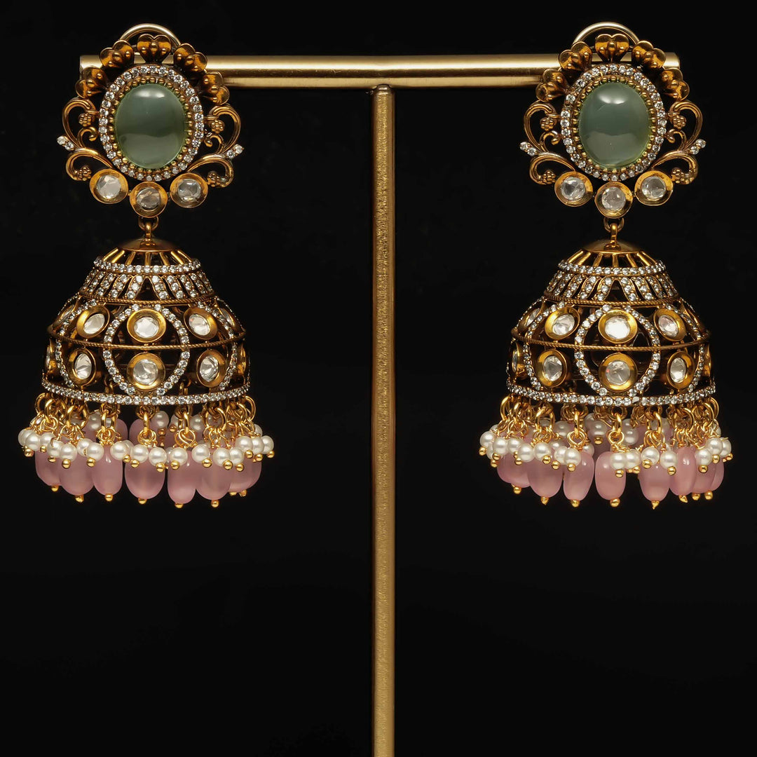 Victorian Jhumka Earrings
