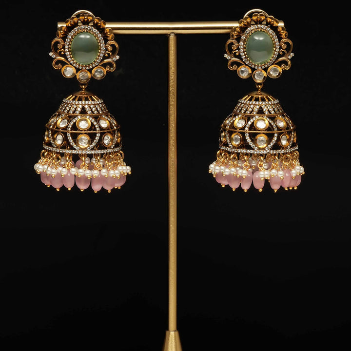 Victorian Jhumka Earrings