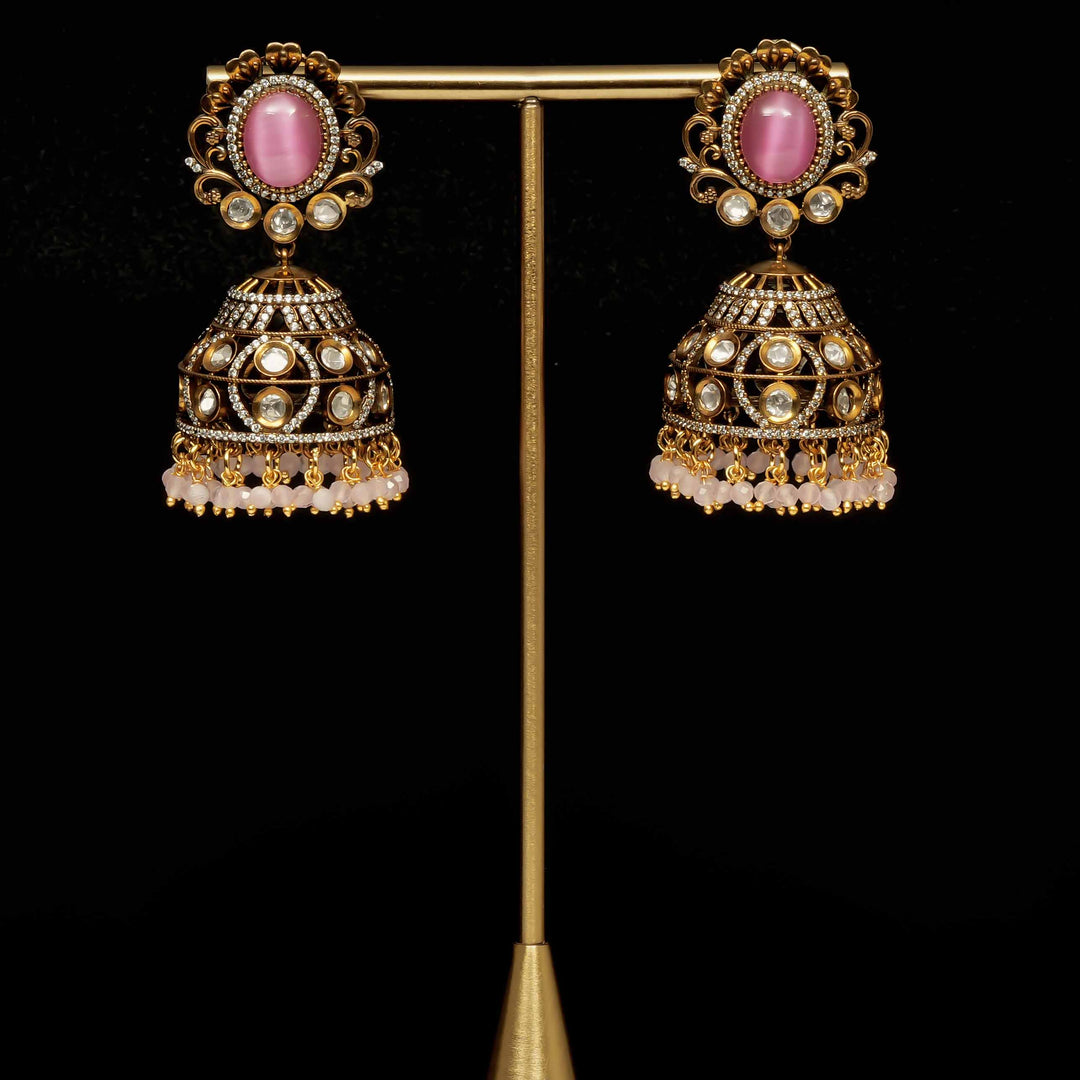 Victorian Jhumka Earrings