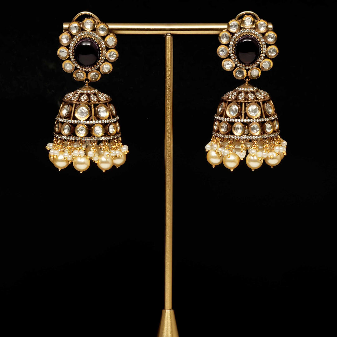Victorian Jhumka Earrings