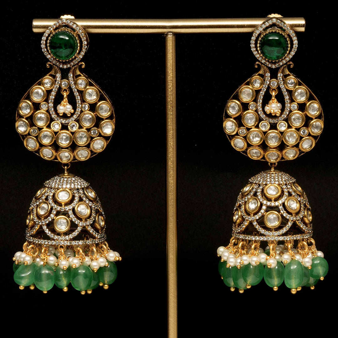Victorian Jhumka Earrings