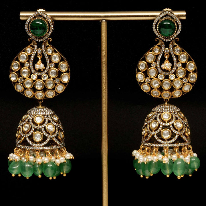 Victorian Jhumka Earrings