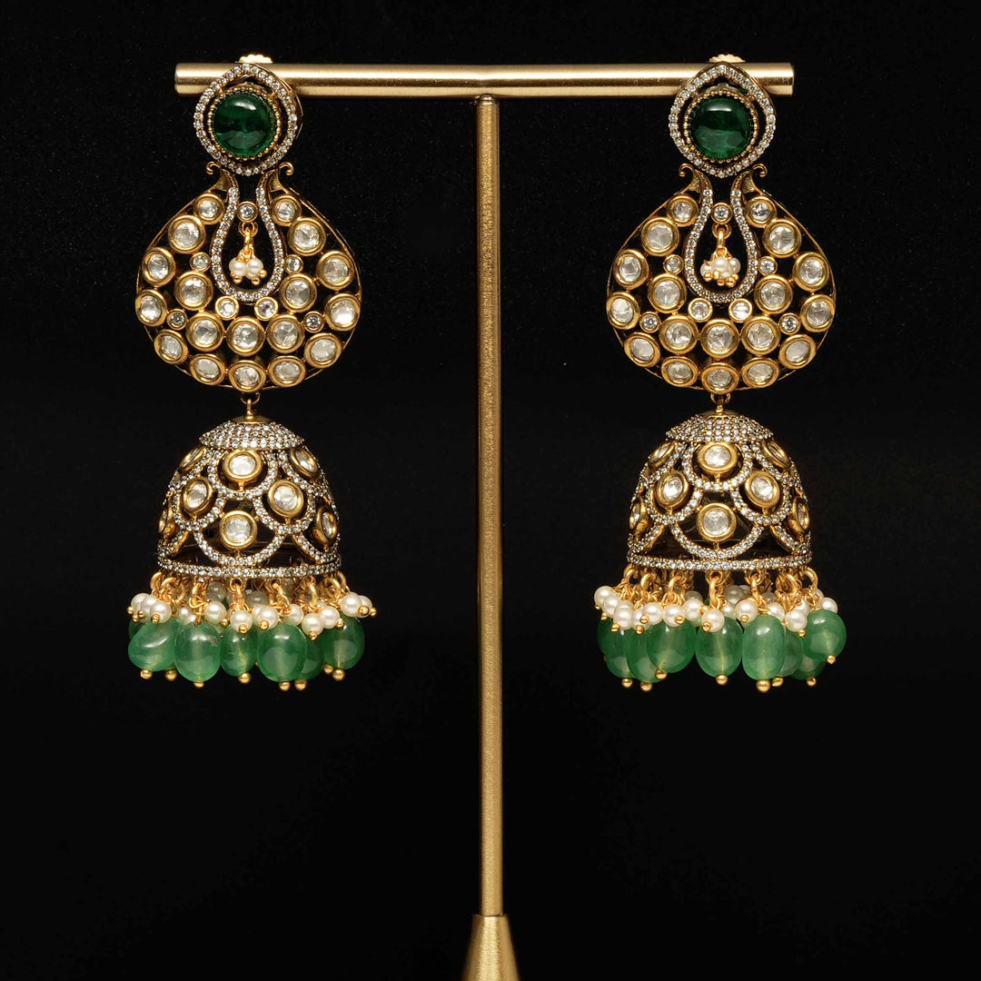 Victorian Jhumka Earrings