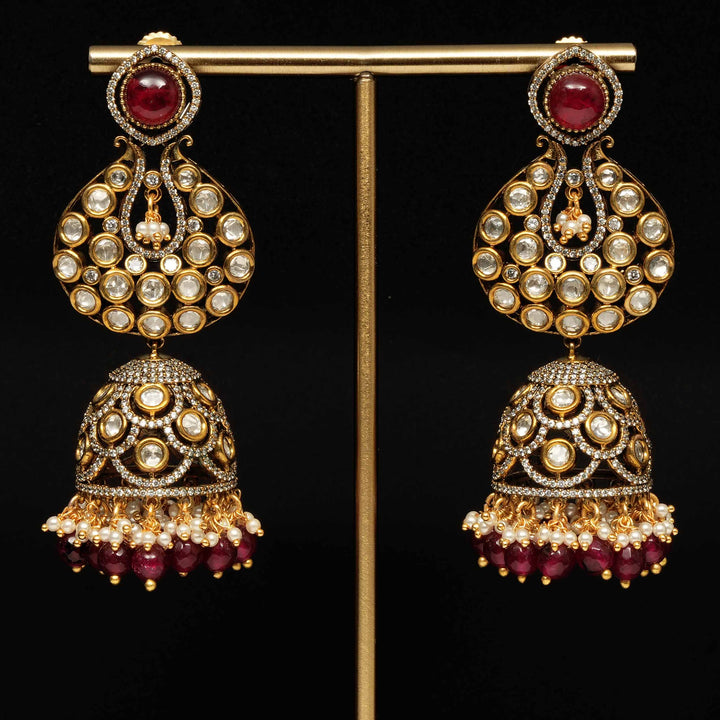 Victorian Jhumka Earrings