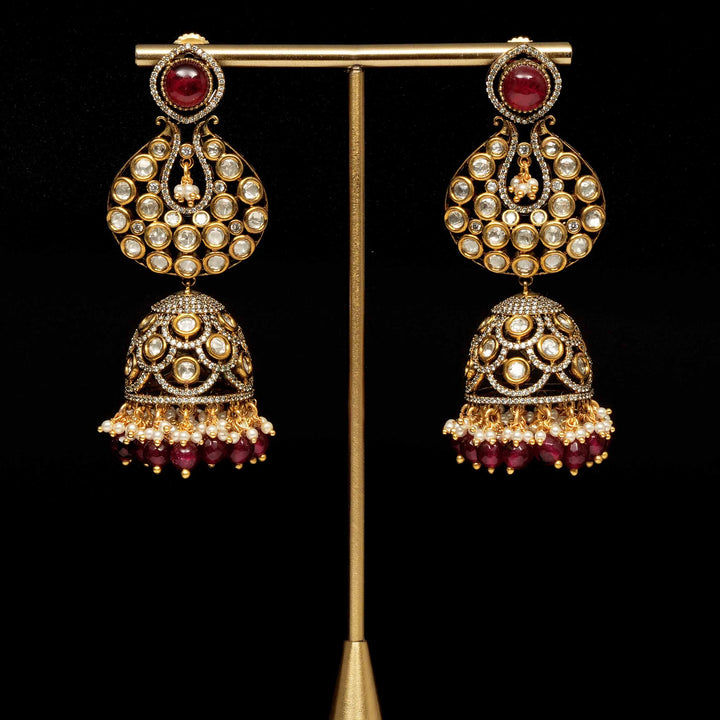 Victorian Jhumka Earrings