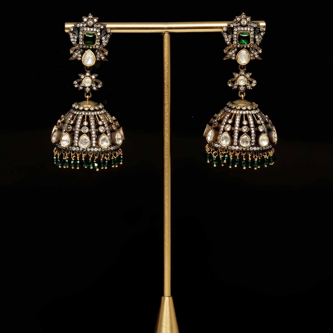 Victorian Jhumka Earrings