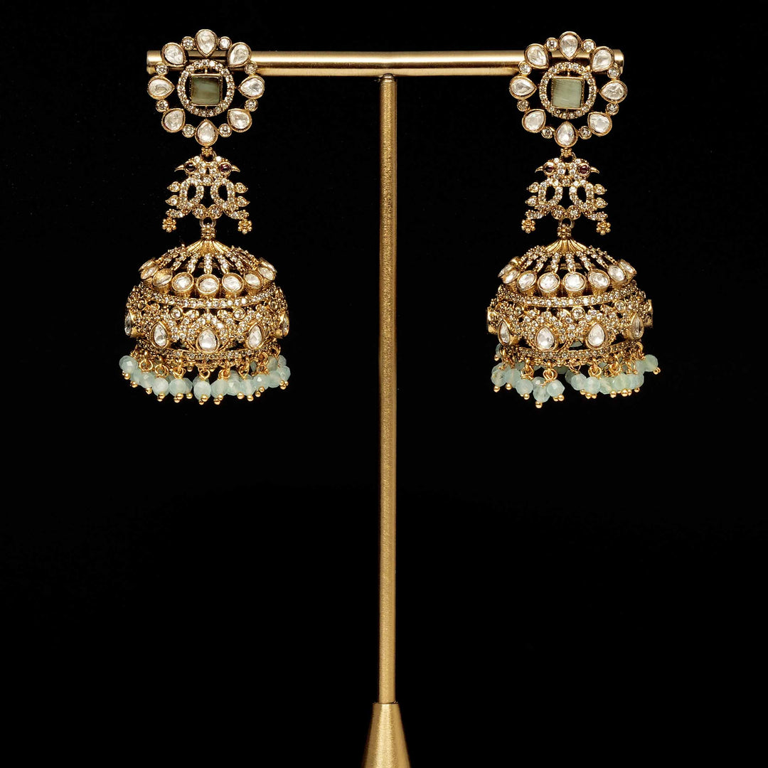Victorian Jhumka Earrings