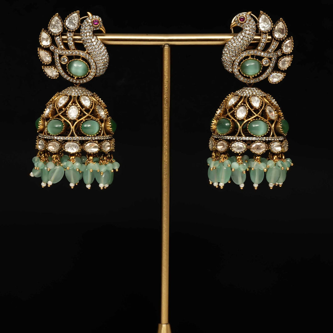 Victorian Jhumka Earrings