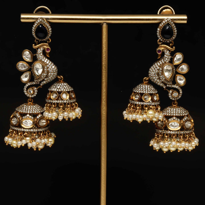 Victorian Jhumka Earrings