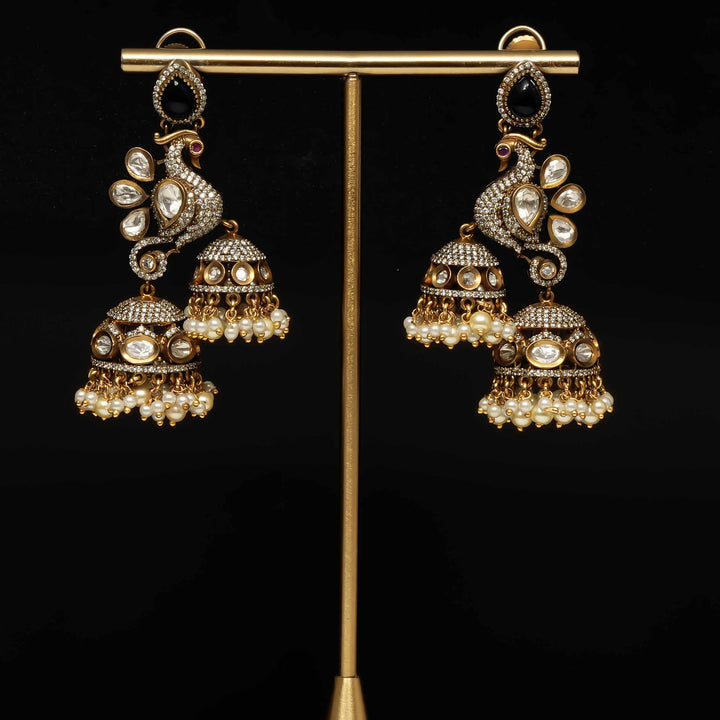 Victorian Jhumka Earrings