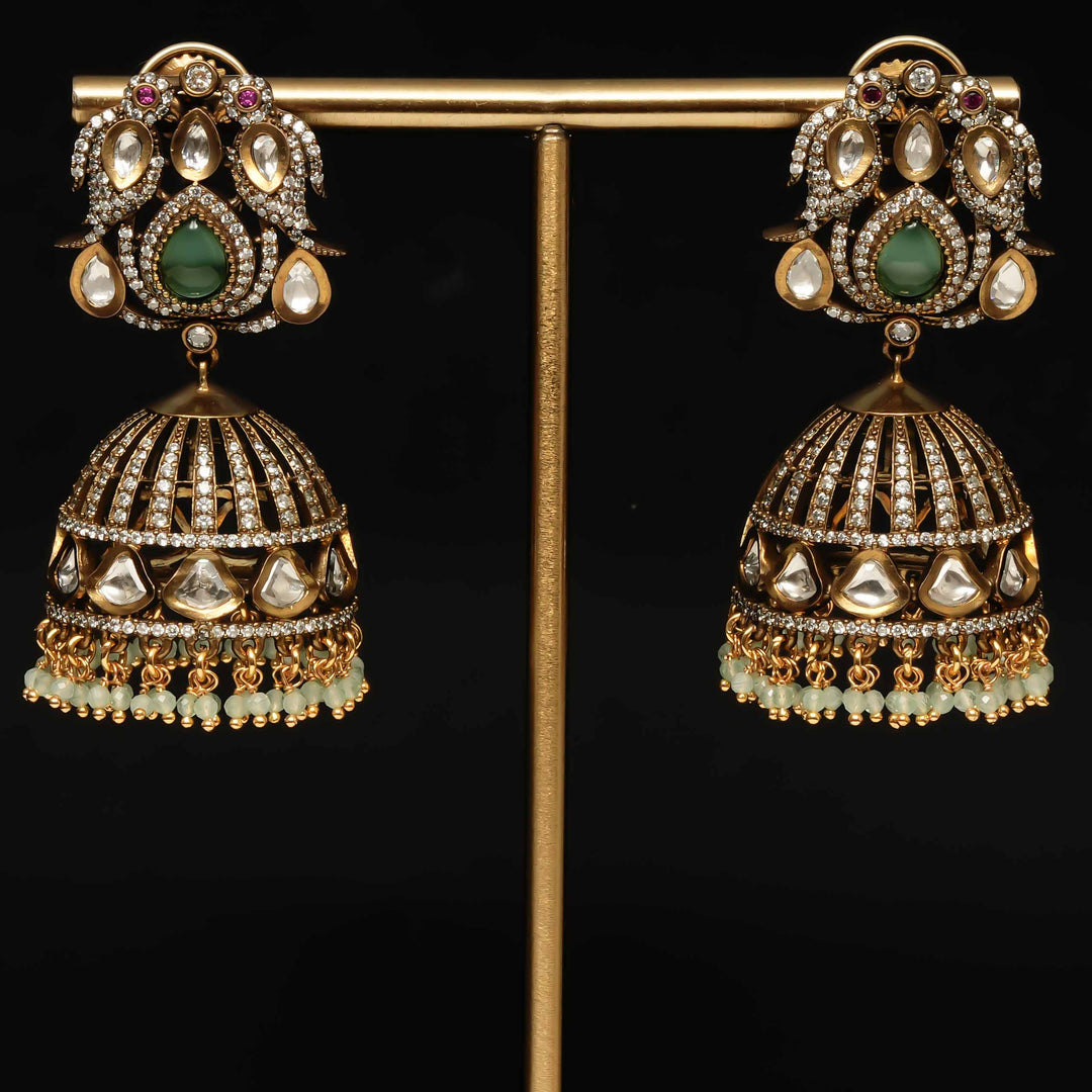 Victorian Jhumka Earrings