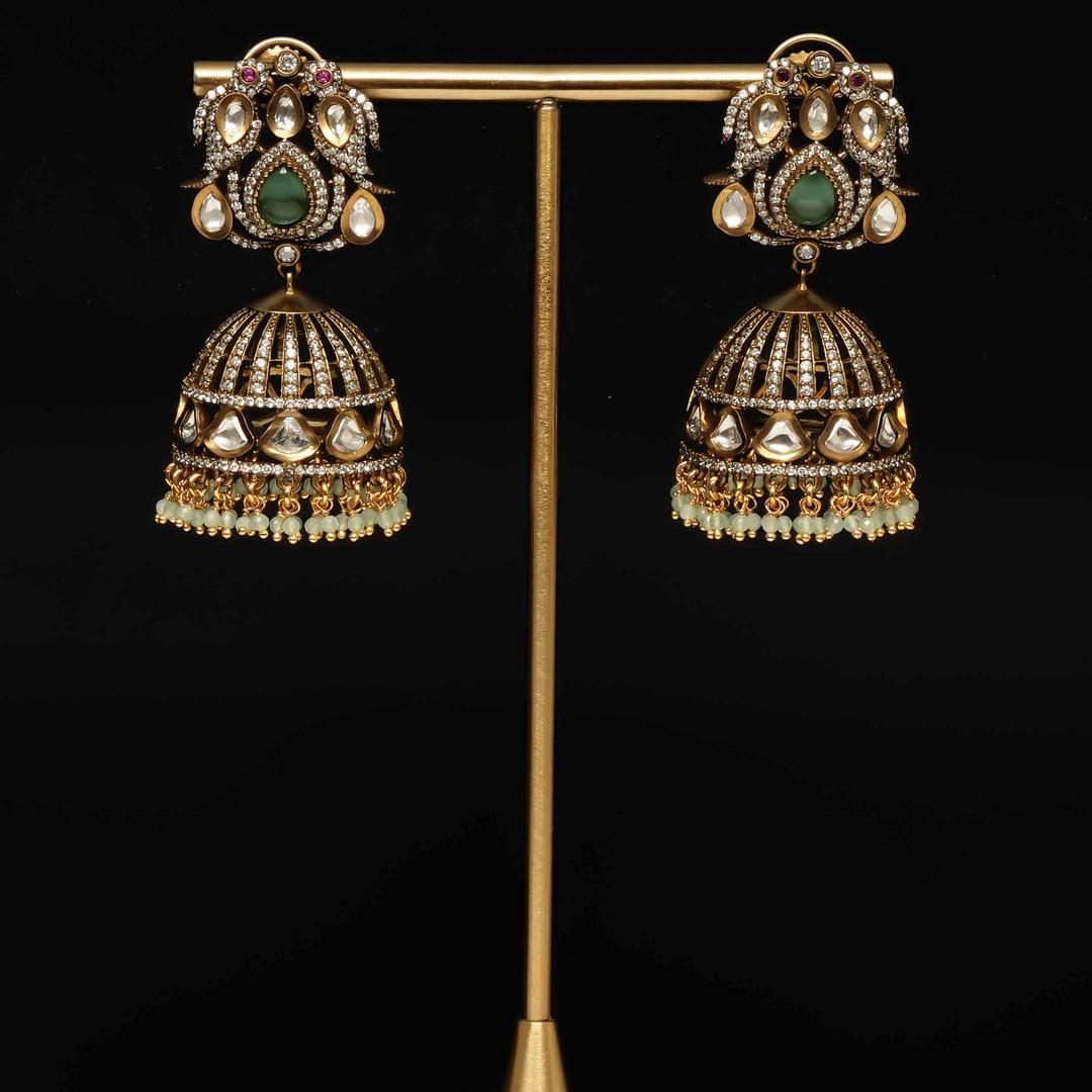 Victorian Jhumka Earrings