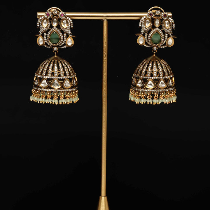Victorian Jhumka Earrings