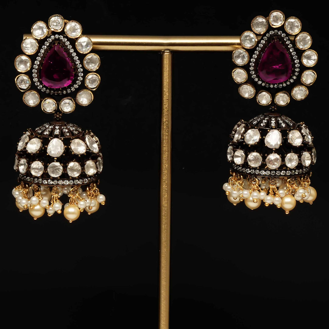 Victorian Jhumka Earrings