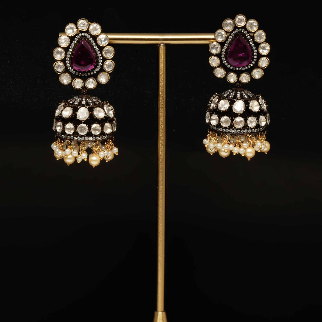 Victorian Jhumka Earrings