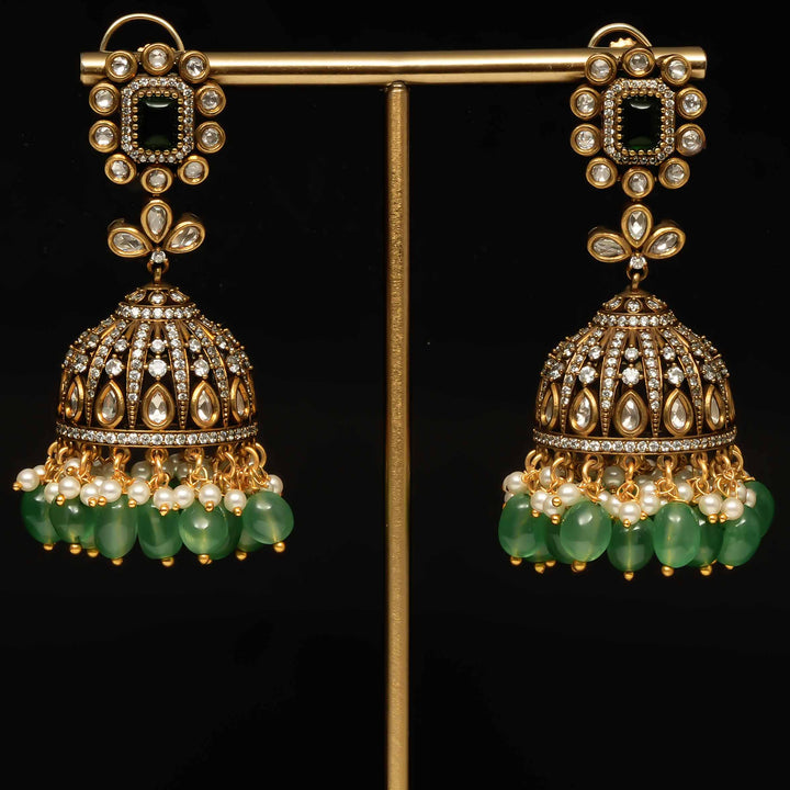 Victorian Jhumka Earrings
