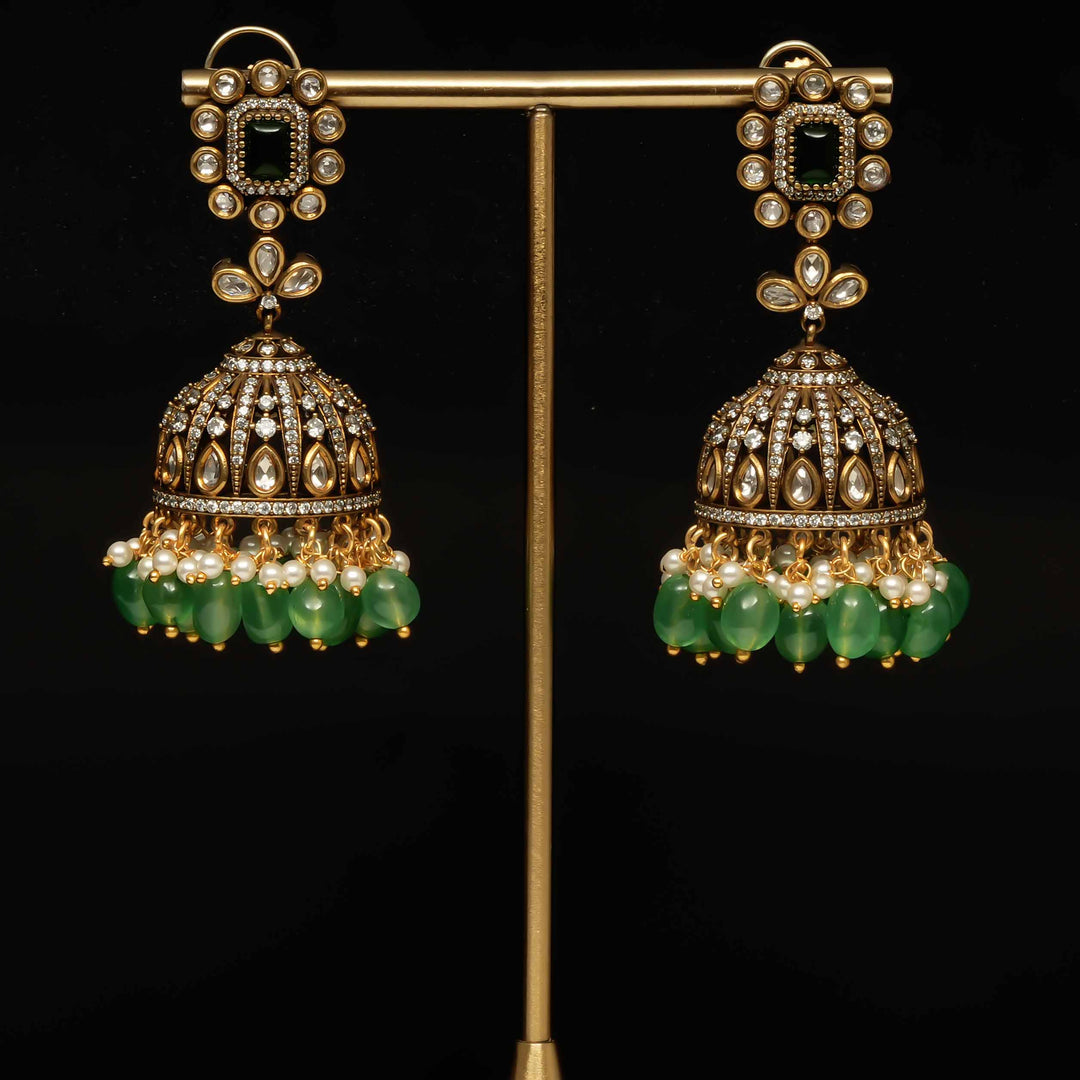 Victorian Jhumka Earrings