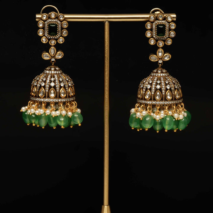 Victorian Jhumka Earrings