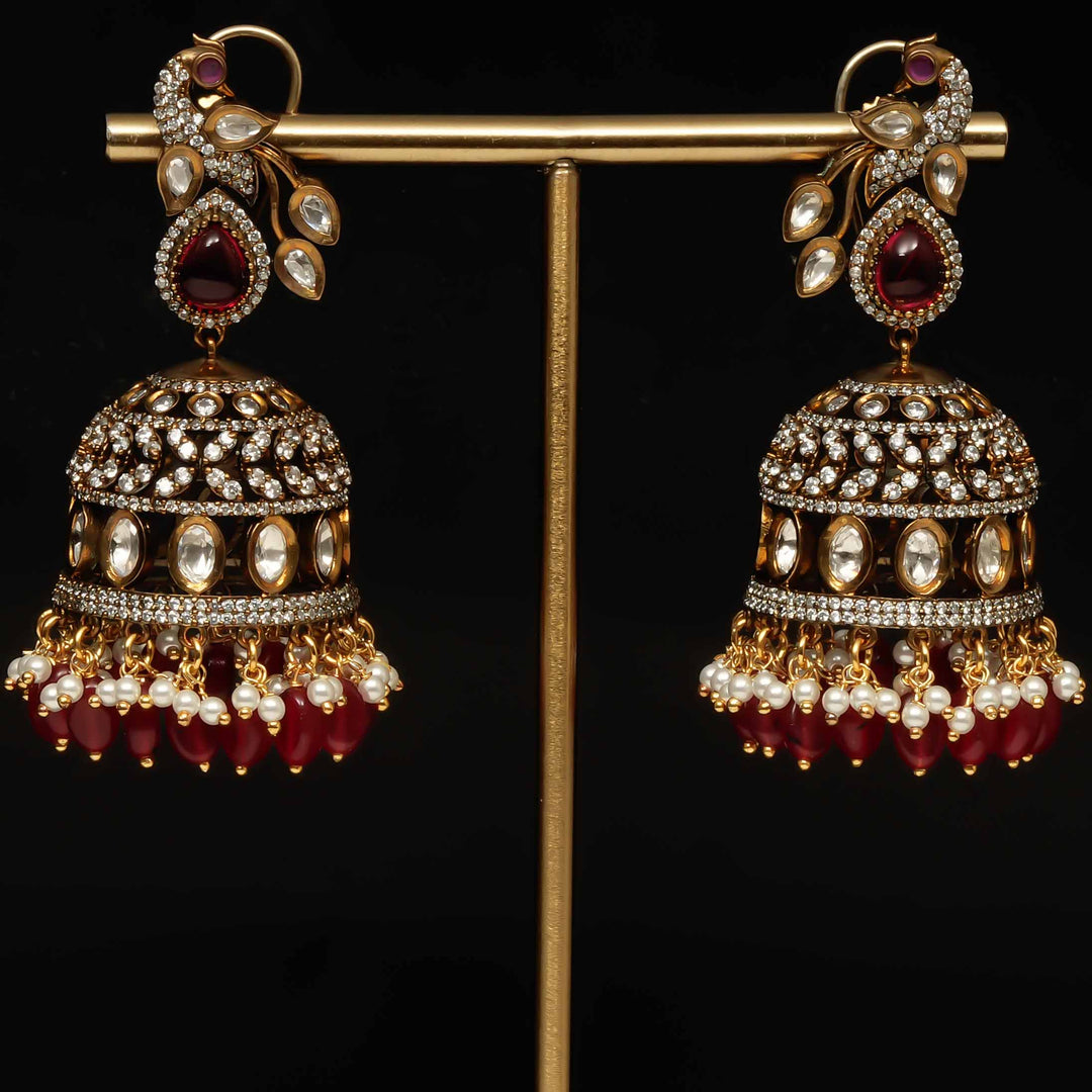 Victorian Jhumka Earrings