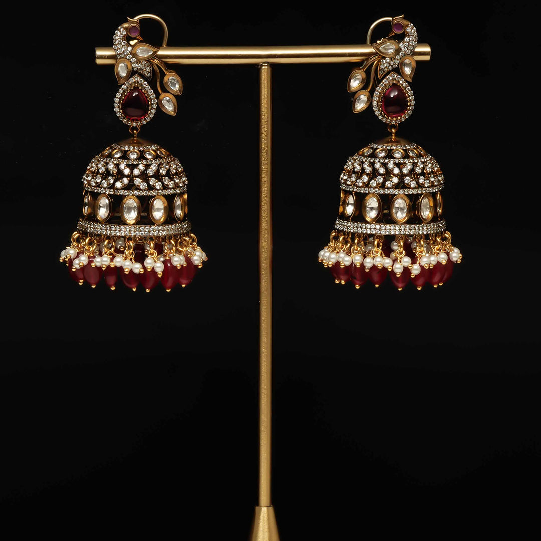 Victorian Jhumka Earrings