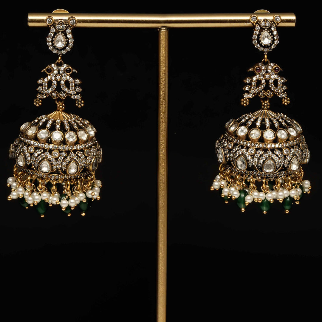 Victorian Jhumka Earrings
