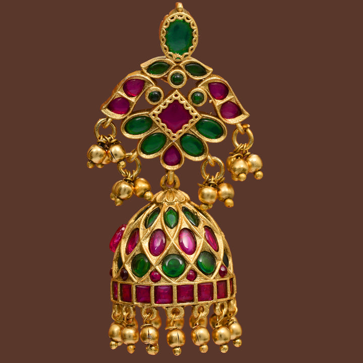 Temple Jumka Earrings