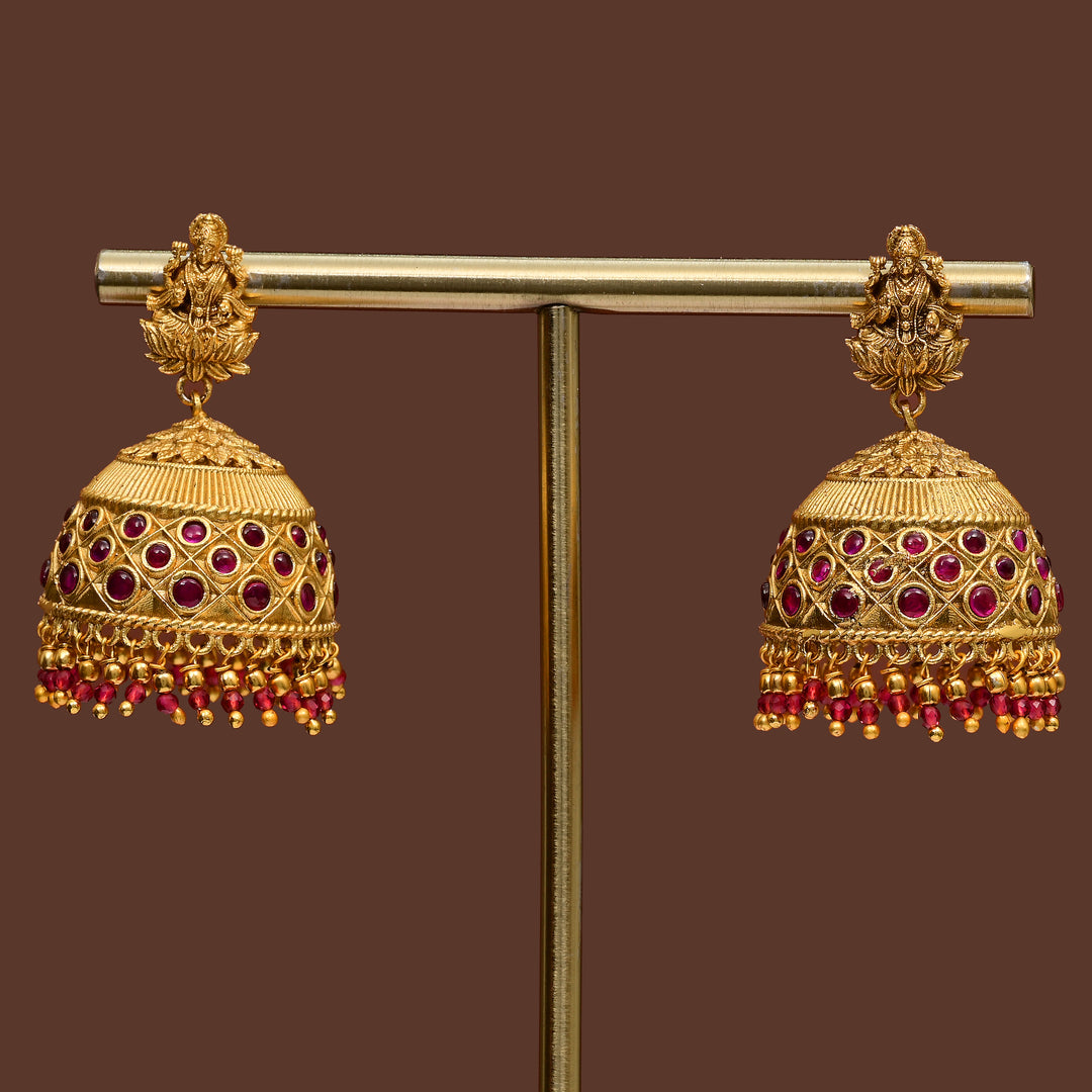 Temple Jumka Earrings