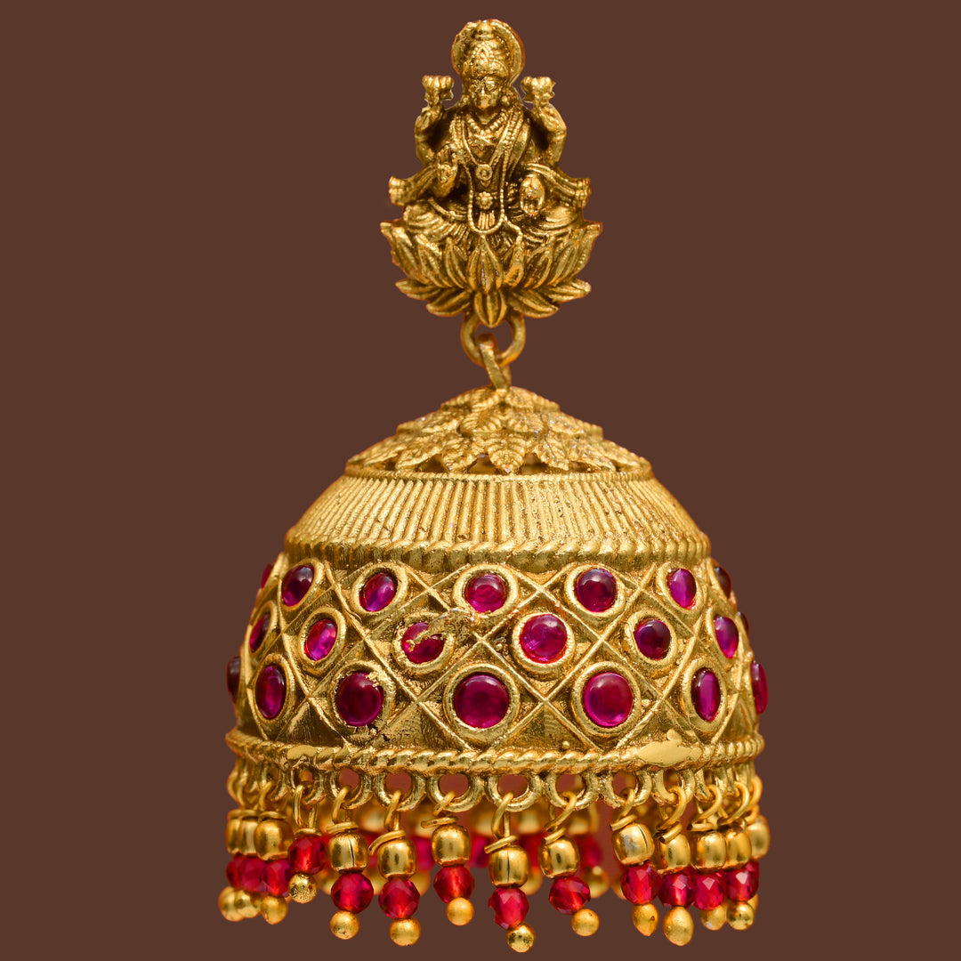 Temple Jumka Earrings