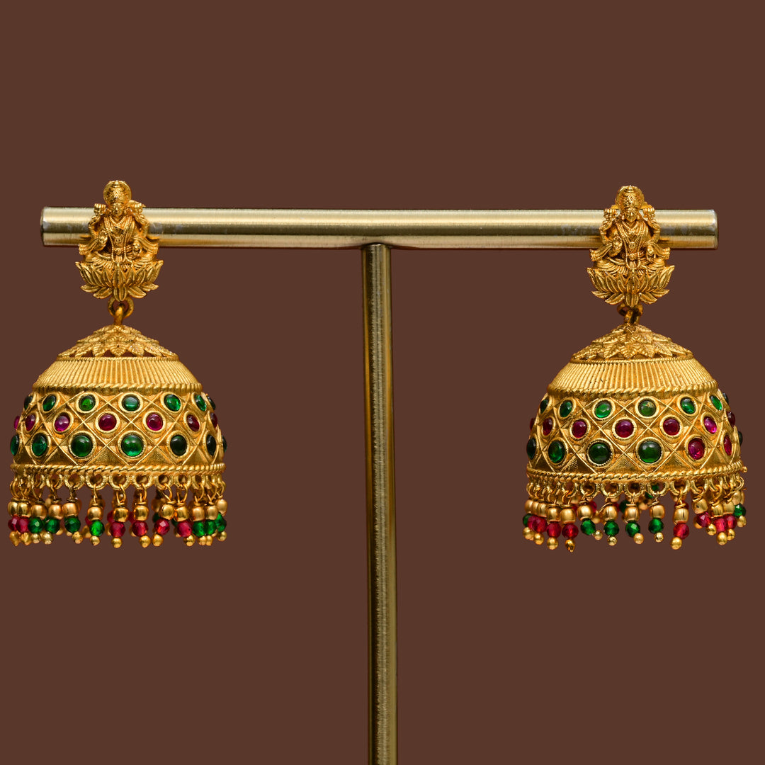 Temple Jumka Earrings