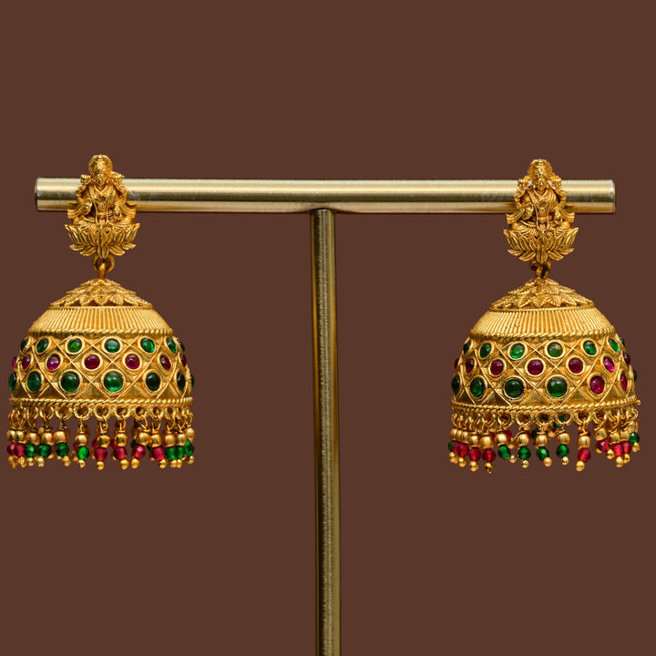 Temple Jumka Earrings
