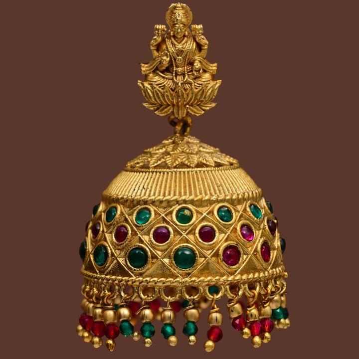 Temple Jumka Earrings