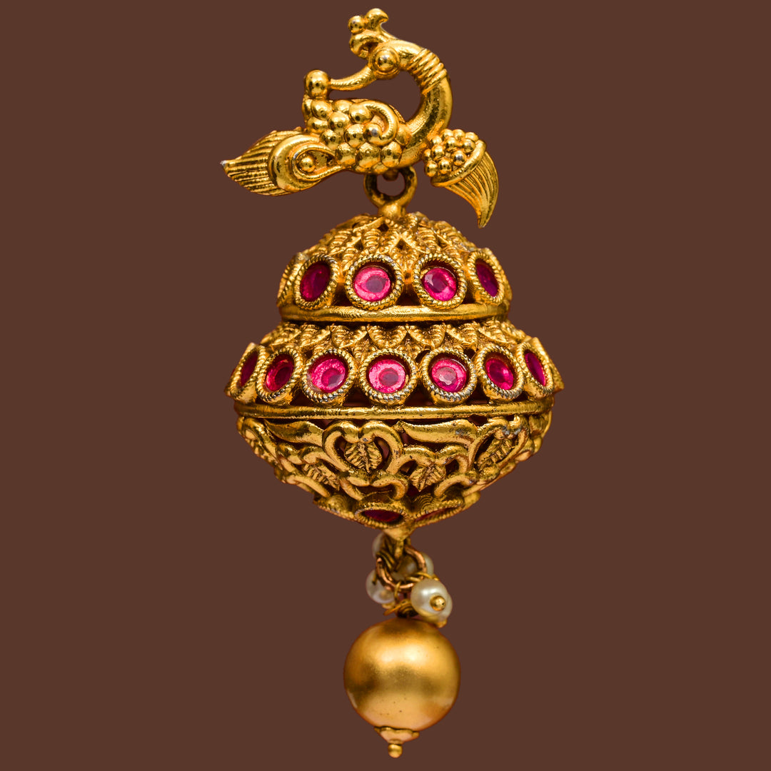 Temple Jumka Earrings