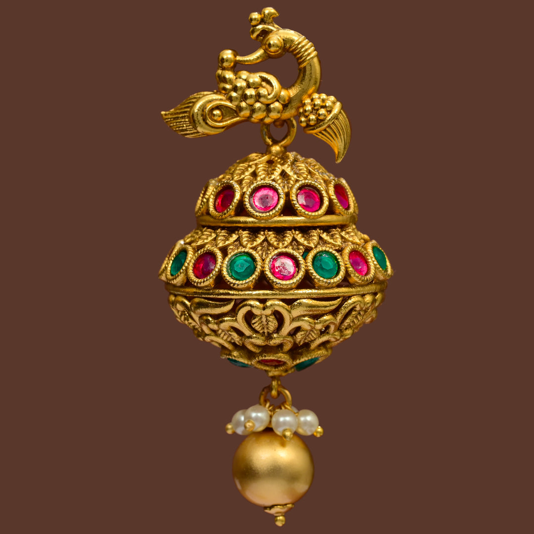 Temple Jumka Earrings