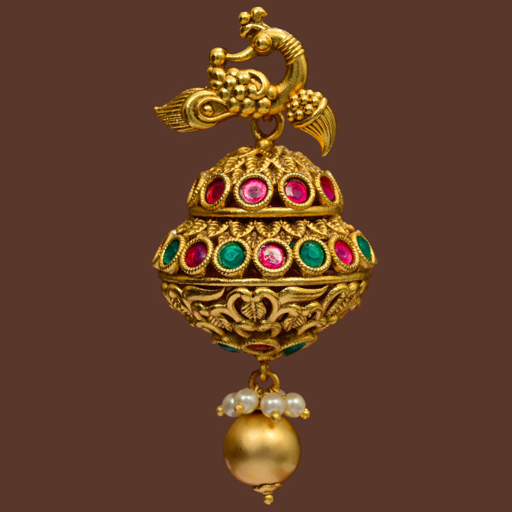 Temple Jumka Earrings