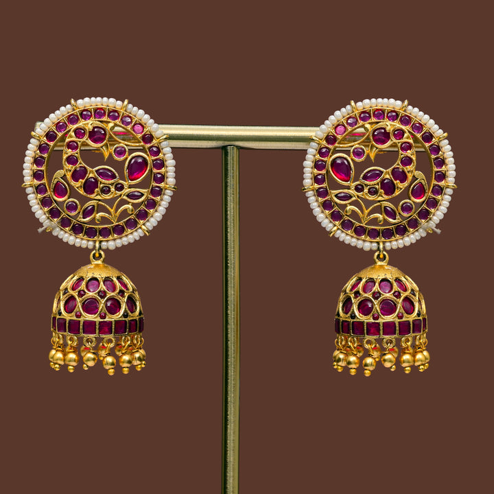 Temple Jumka Earrings