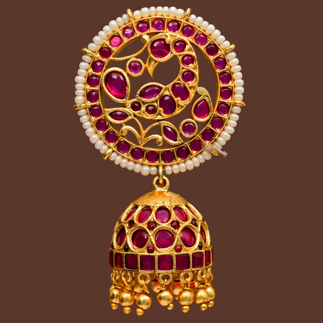 Temple Jumka Earrings