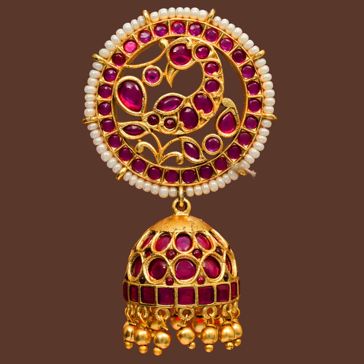 Temple Jumka Earrings